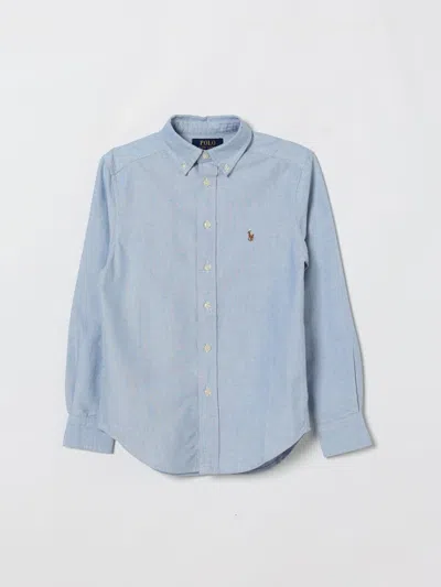 Polo Ralph Lauren Shirt Kids  In Blue