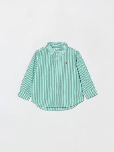 Polo Ralph Lauren Babies' Shirt Kids  In Green