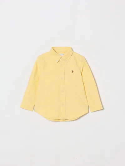 Polo Ralph Lauren Babies' Shirt Kids  In Yellow