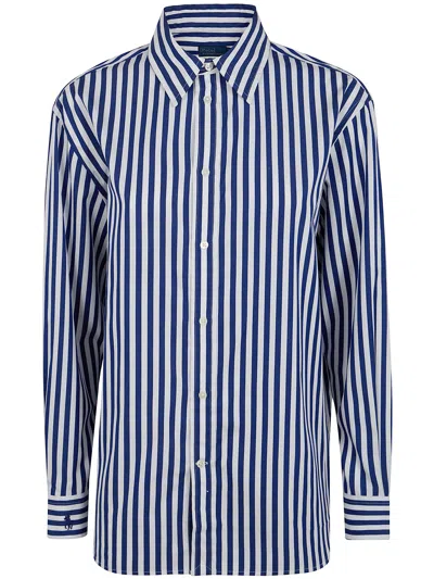 Polo Ralph Lauren Shirt Long Sleeves "light" In Blue