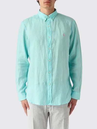 Polo Ralph Lauren シャツ  メンズ カラー グリーン In Blue