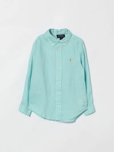 Polo Ralph Lauren Shirt Kids  In Blue