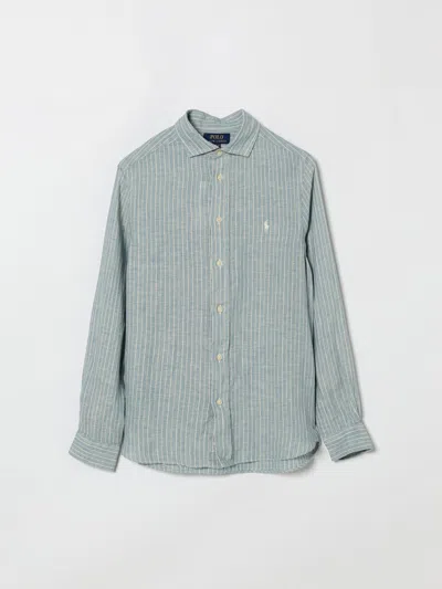 Polo Ralph Lauren Shirt Kids  In Blue
