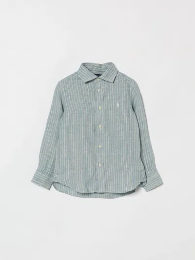 Polo Ralph Lauren Shirt Kids  In Blue