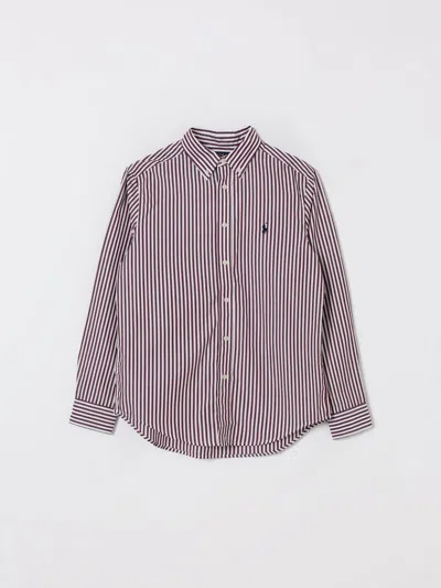 Polo Ralph Lauren Shirt  Kids Color Burgundy