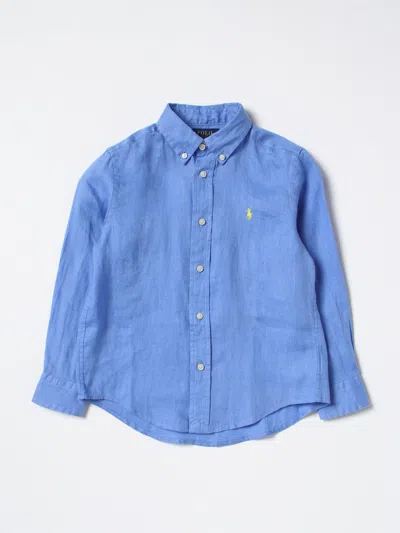 Polo Ralph Lauren Shirt  Kids Color Gnawed Blue