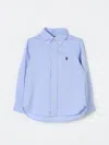 Polo Ralph Lauren Logo Shirt In Hellblau