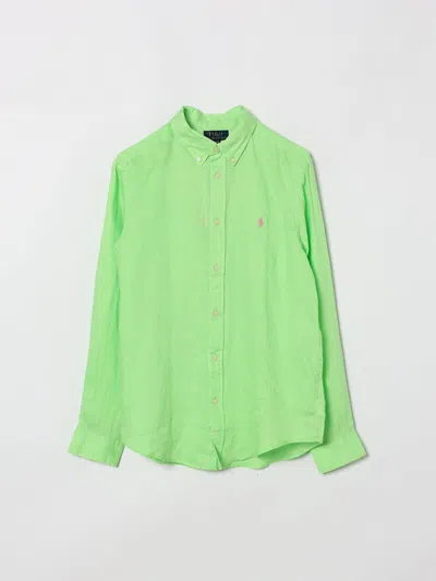 Polo Ralph Lauren Shirt Kids  In Green