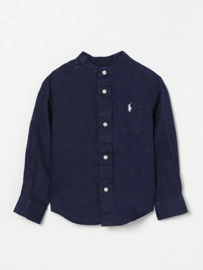 Polo Ralph Lauren Shirt  Kids Color Navy