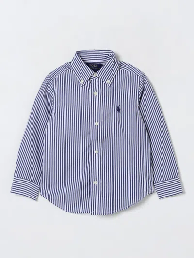 Polo Ralph Lauren Kids' Hemd  Kinder Farbe Navy