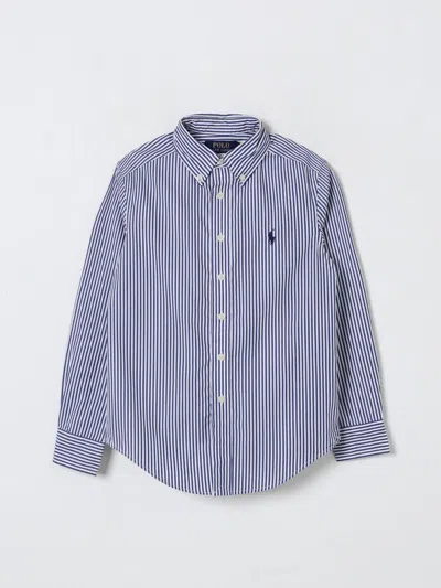 Polo Ralph Lauren Kids' Hemd  Kinder Farbe Navy