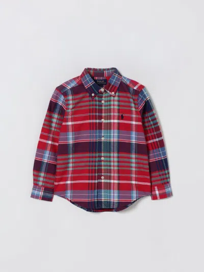 Polo Ralph Lauren Shirt  Kids Color Red In Multi