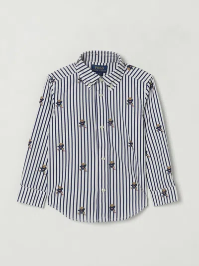 Polo Ralph Lauren Shirt  Kids Color Red In White