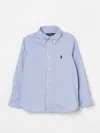Polo Ralph Lauren Logo Shirt In Hellblau