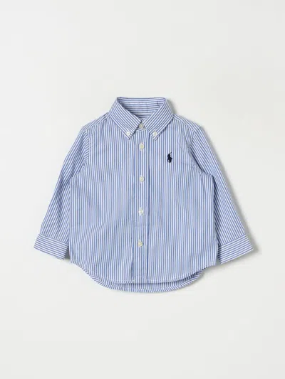 Polo Ralph Lauren Shirt  Kids Color Sky Blue In Hellblau