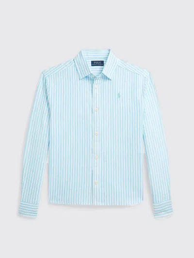 Polo Ralph Lauren Shirt  Kids Color Turquoise