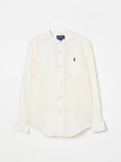 Polo Ralph Lauren Shirt  Kids Color White