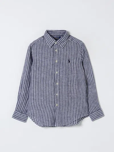 Polo Ralph Lauren Kids' Hemd  Kinder Farbe Weiss