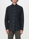 Polo Ralph Lauren Custom-fit Garment Dyed Oxford Shirt In Black
