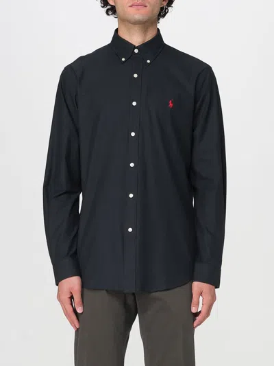 POLO RALPH LAUREN SHIRT POLO RALPH LAUREN MEN COLOR BLACK,H25029002