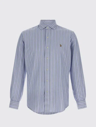 POLO RALPH LAUREN SHIRT POLO RALPH LAUREN MEN COLOR BLUE,H74533009