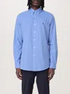 Polo Ralph Lauren Classic Fit Garment Dyed Oxford Shirt Bastille Blue In Blue 2