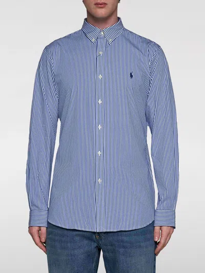 POLO RALPH LAUREN SHIRT POLO RALPH LAUREN MEN COLOR BLUE,F84245009