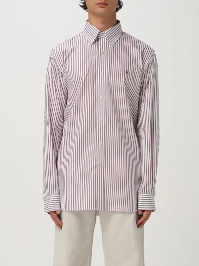 POLO RALPH LAUREN SHIRT POLO RALPH LAUREN MEN COLOR BURGUNDY,H21200050