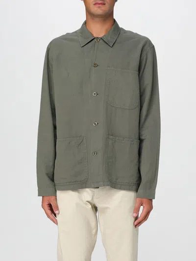Polo Ralph Lauren Olive Green Shirt With Patch Pockets