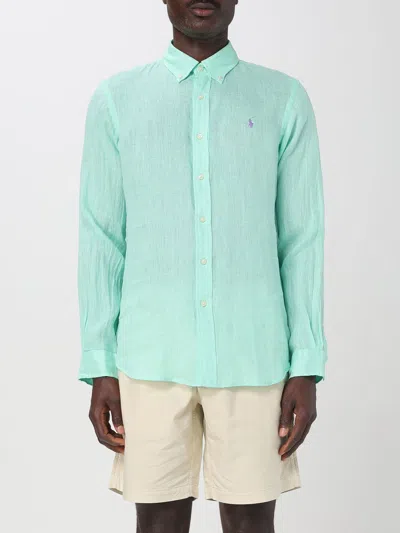 Polo Ralph Lauren Shirt  Men Color Green In Grün
