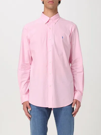 POLO RALPH LAUREN SHIRT POLO RALPH LAUREN MEN COLOR PINK,G70283010