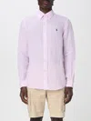 Polo Ralph Lauren Camicia In Lino A Righe Custom-fit