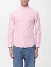 Polo Ralph Lauren Slim-fit Cotton Oxford Shirt In Pink