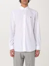 Polo Ralph Lauren Embroidered-logo Cotton Shirt In White