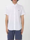 Polo Ralph Lauren Slim-fit Button-down Collar Logo-embroidered Cotton-blend Poplin Shirt