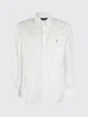 Polo Ralph Lauren Long Sleeve Shirt Button Down Collar In White