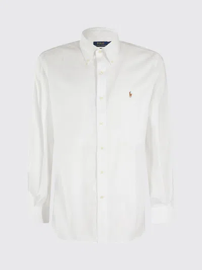 POLO RALPH LAUREN SHIRT POLO RALPH LAUREN MEN COLOR WHITE,F34734001