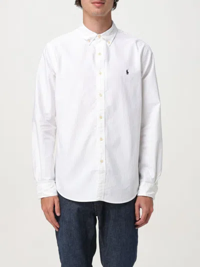 POLO RALPH LAUREN SHIRT POLO RALPH LAUREN MEN COLOR WHITE,H21206001