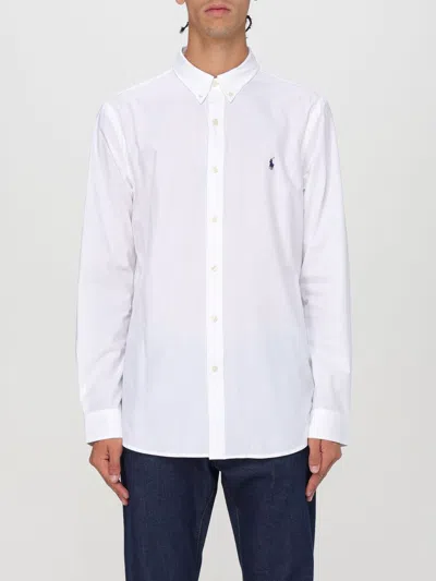 POLO RALPH LAUREN SHIRT POLO RALPH LAUREN MEN COLOR WHITE,F84245001