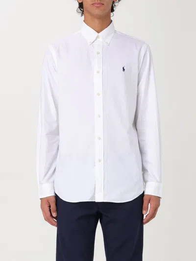 POLO RALPH LAUREN SHIRT POLO RALPH LAUREN MEN COLOR WHITE,F89305001