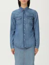 Polo Ralph Lauren Western Denim Shirt In Blue