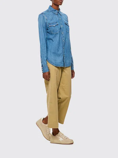 Polo Ralph Lauren Shirt  Woman Color Denim In Blue