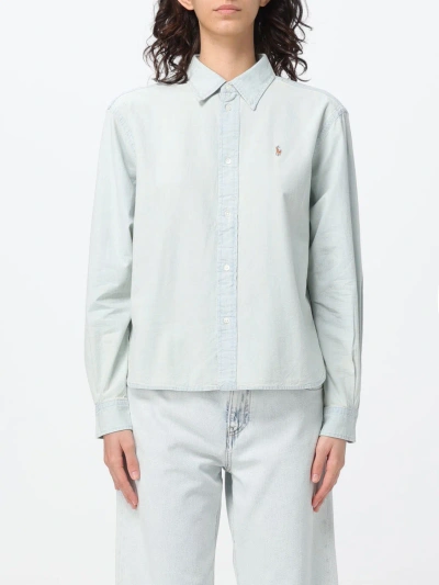 Polo Ralph Lauren Shirt  Woman Color Gnawed Blue