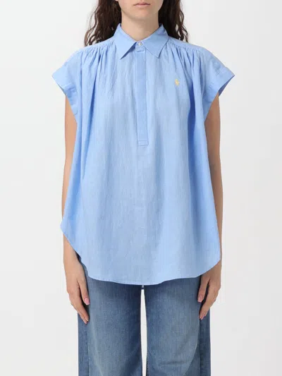 Polo Ralph Lauren Shirt  Woman Color Gnawed Blue