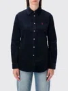 Polo Ralph Lauren Slim Fit Stretch Cotton Corduroy Shirt In Blue