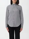 Polo Ralph Lauren Striped Long Sleeve Button-down Top In Striped