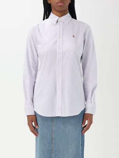 Polo Ralph Lauren Shirt  Woman Color Violet In Violet