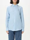 Polo Ralph Lauren Classic Fit Striped Shirt In Weiss