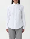 POLO RALPH LAUREN SHIRT POLO RALPH LAUREN WOMAN COLOR WHITE,F87600001