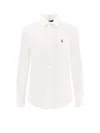 Polo Ralph Lauren Relaxed Fit Linen Shirt In White